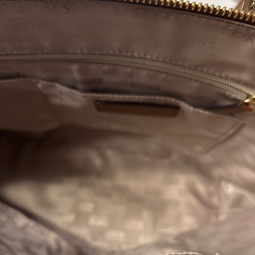 Michael Kors Brown Saffiano Leather Tote - Picture 13 of 17